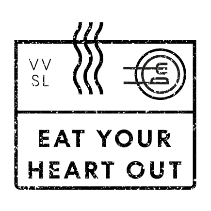 Eat your heart out stamp