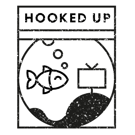Hooked up stamp
